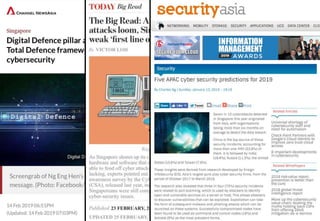 Cyber Security Landscape
 