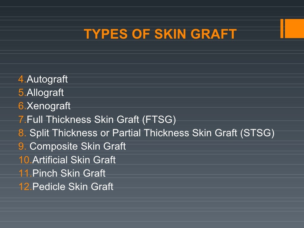 Skin grafting full