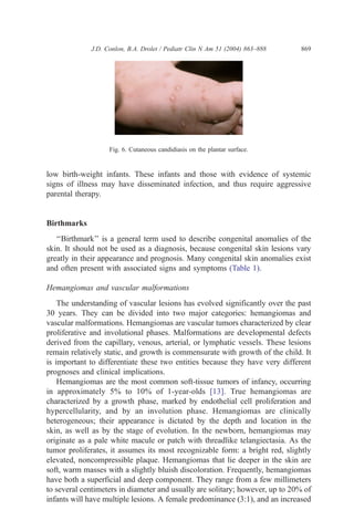Skin lesion in neonate | PDF