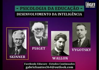 B. F. Skinner - Psicologia da Educação