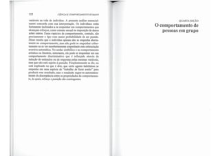 Skinner   ciência e comportamento humano