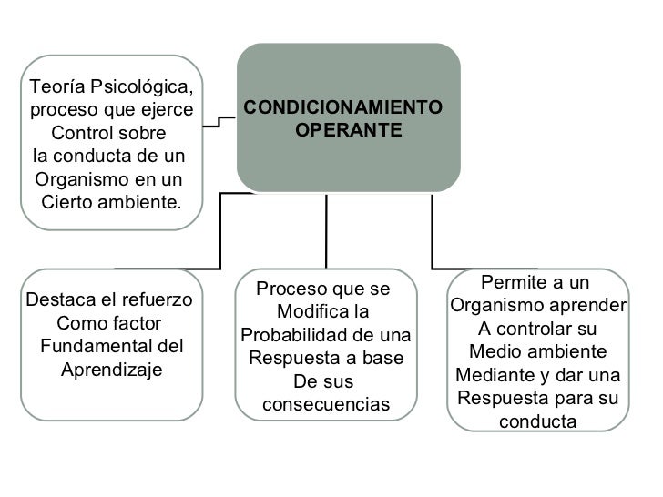 Skinner condicionamiento operante