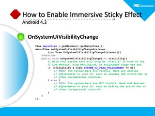 Skinning Android for Embedded Applications | PDF