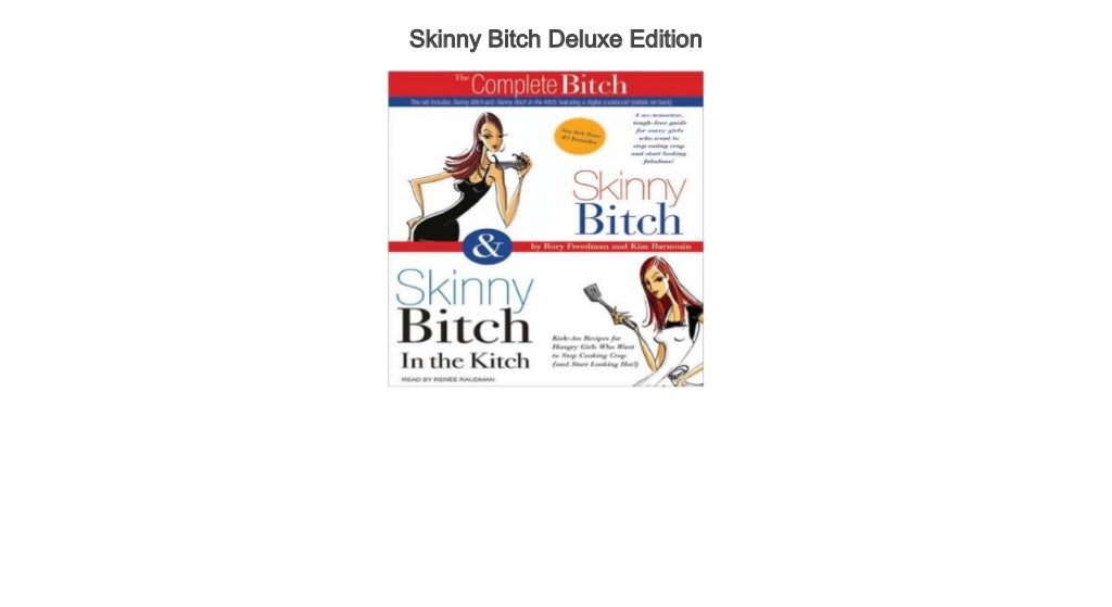 Free Audio Books To Improve English Skinny Bitch Deluxe Edition free-audio-books-to-improve-english-skinny-bitch-deluxe-edition