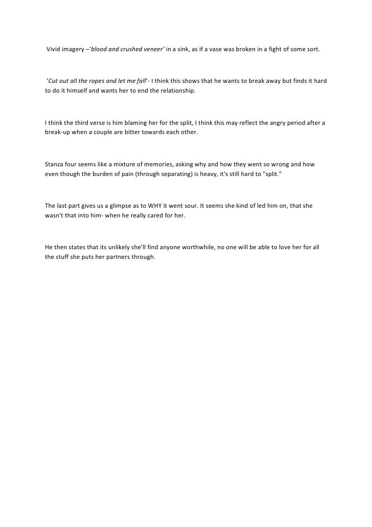 Skinny Love Lyrics Break Down Skinny Love Lyrics Break Down
