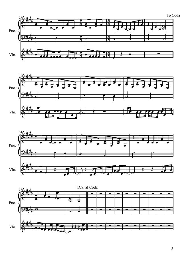 skinny love piano violin skinny love violin sheet music