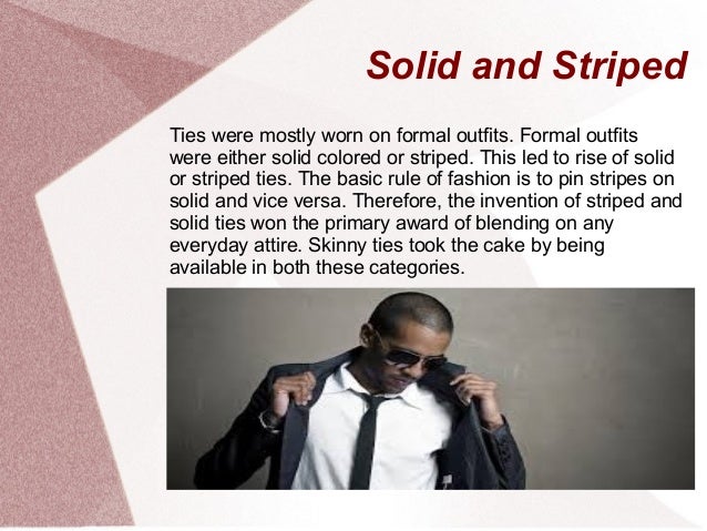 slim ties vs regular ties