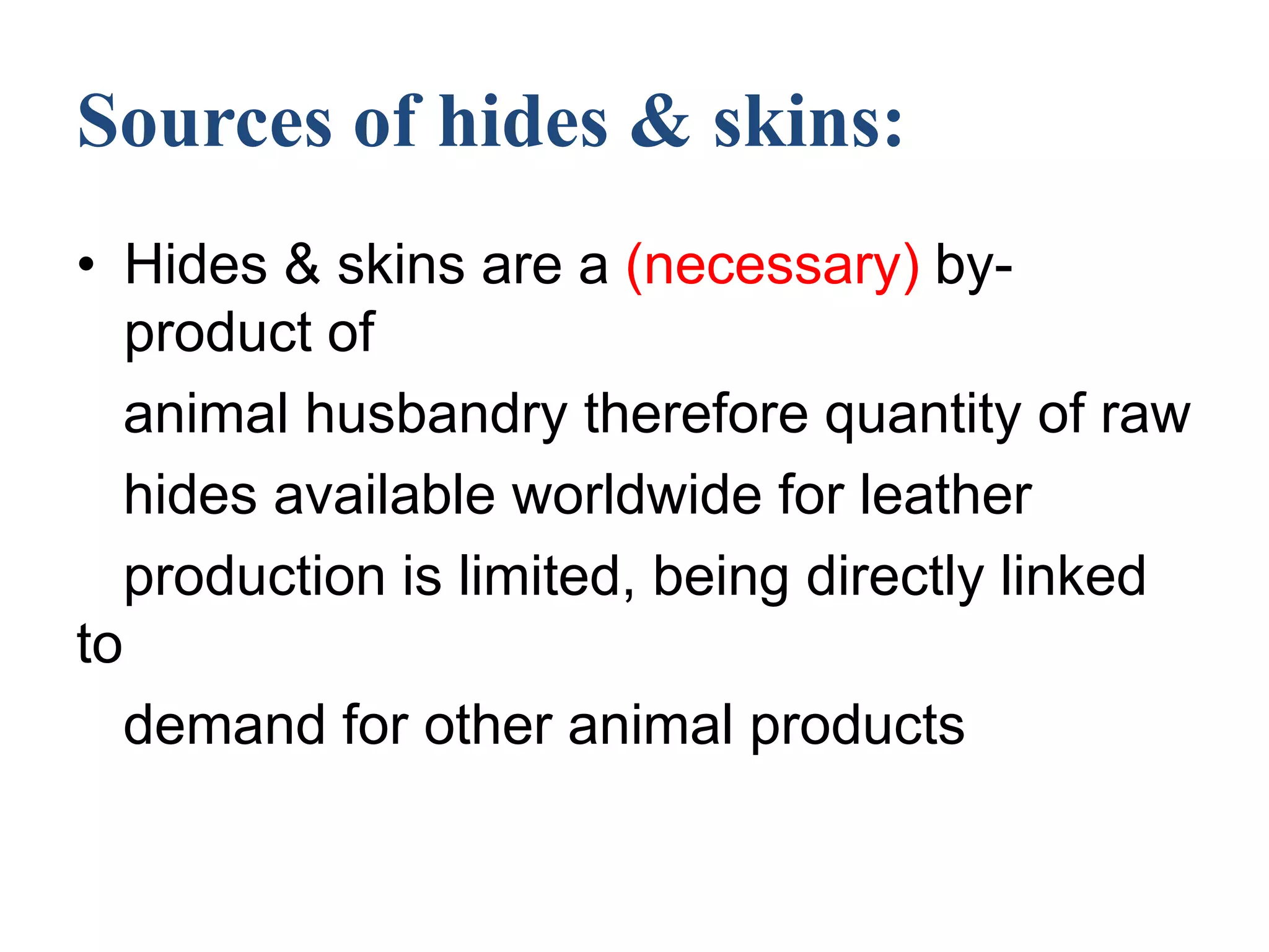 Skin structure & hide defects | PPTX