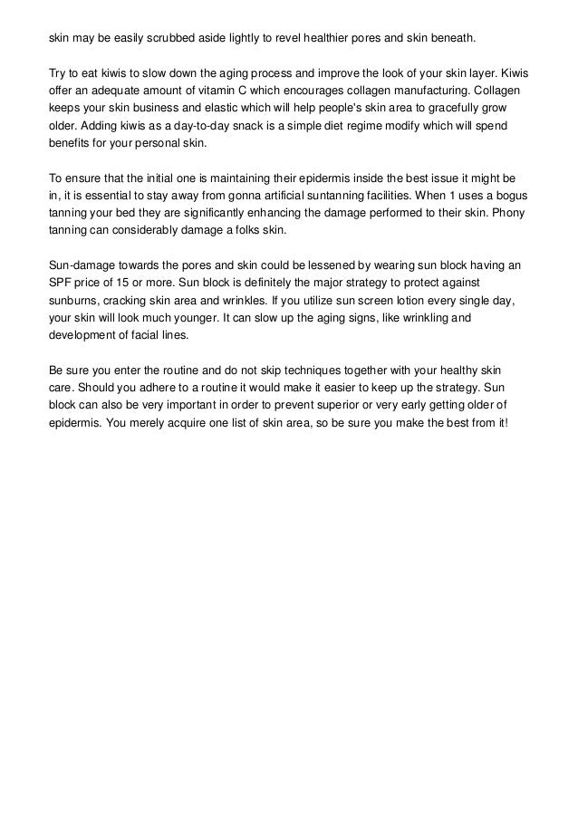 Skin Care Recommendations You Need For Healthful Skin area