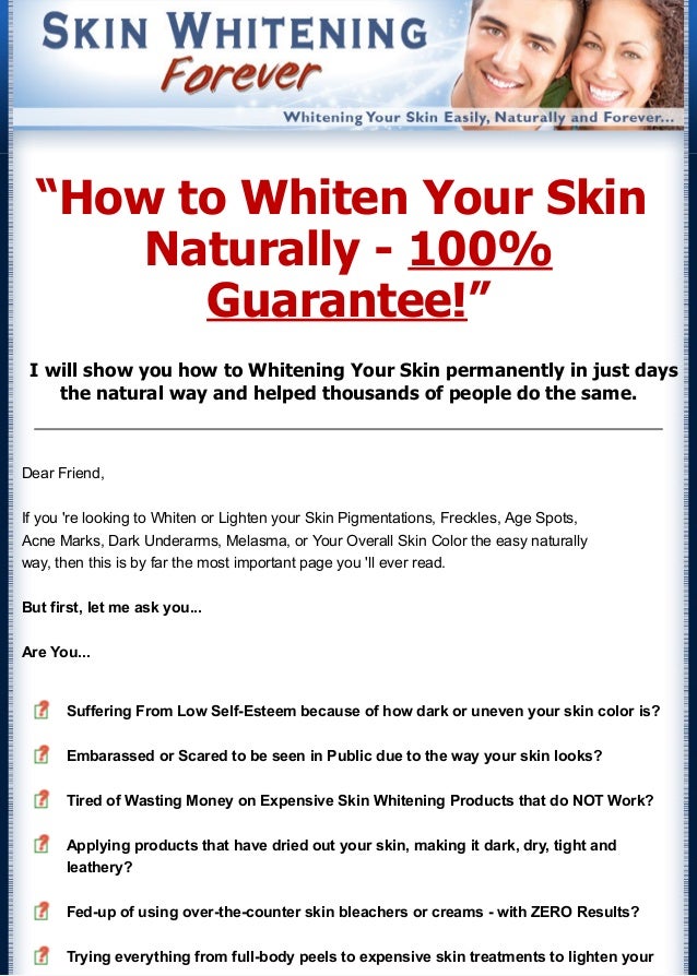 How To Lighten Skin Naturally And Permanently How To Lighten Skin Naturally And Permanently