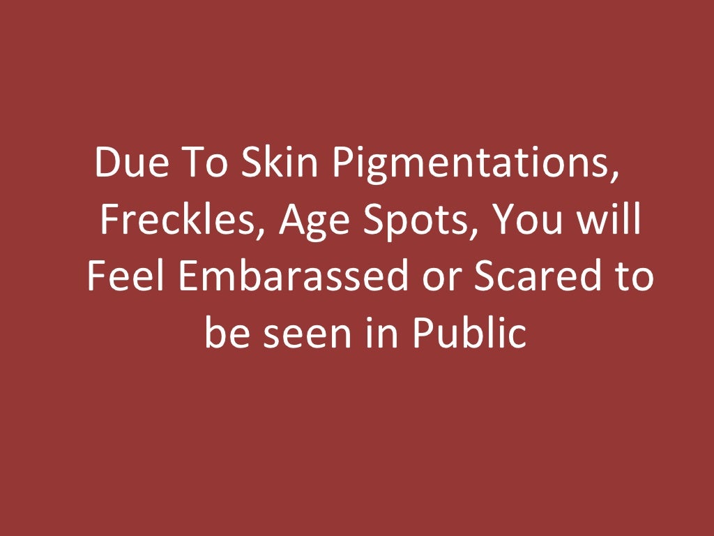 Skin whitening pills side effects