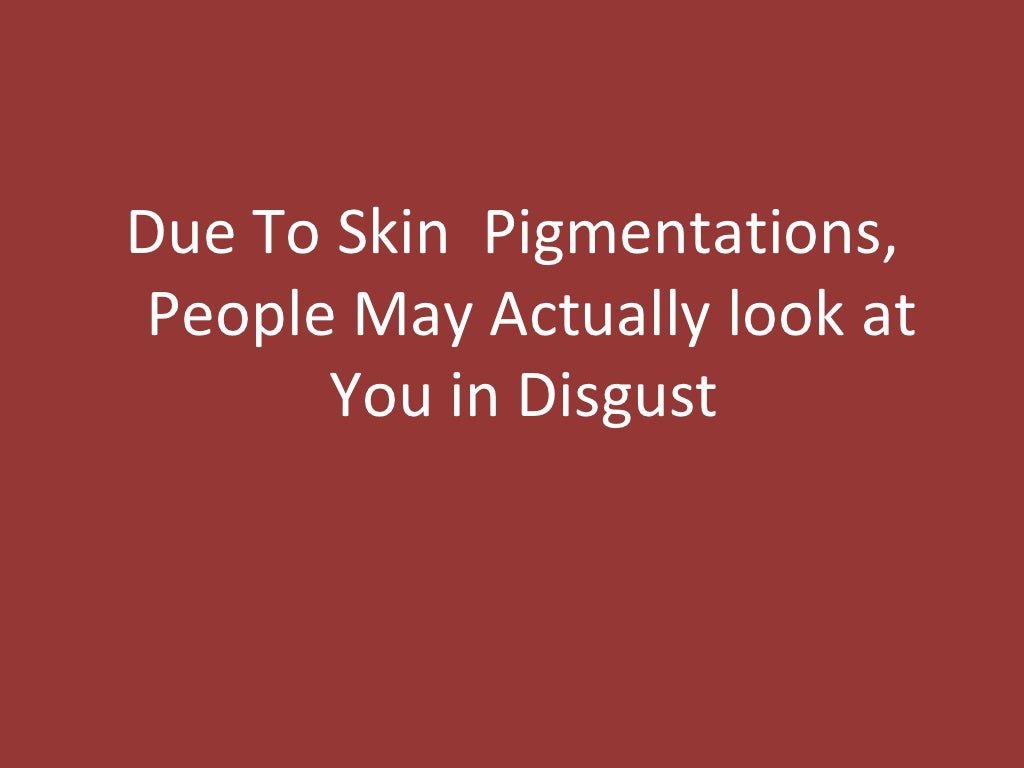 Skin whitening pills side effects