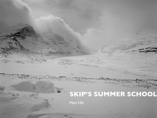 SKIP’S SUMMER SCHOOL ’09 ,[object Object]