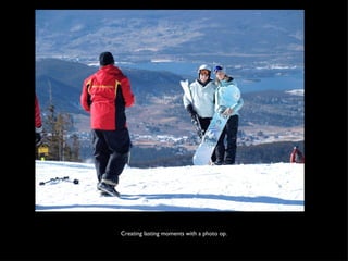 Creating lasting moments with a photo op.