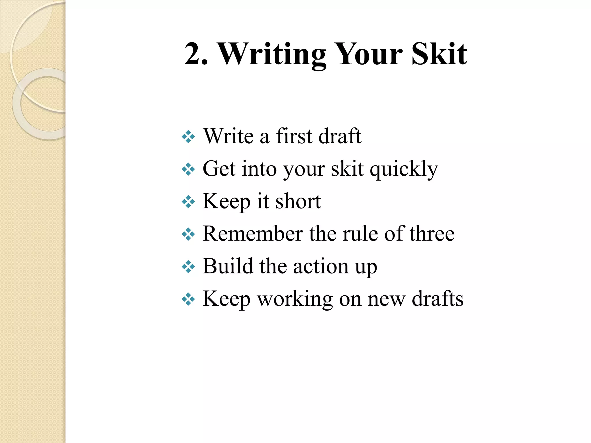 SKIT | PPTX | Homework and Study | Education