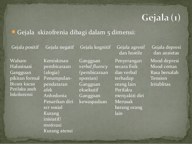 Skizofrenia Skizofrenia