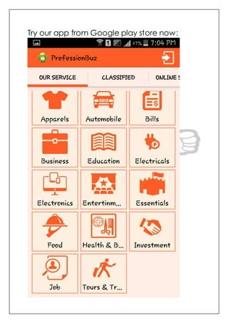 Try our app from Google play store now:
 