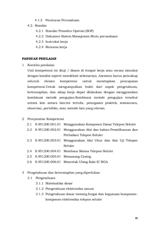 Skkni Teknisi Telepon Seluler