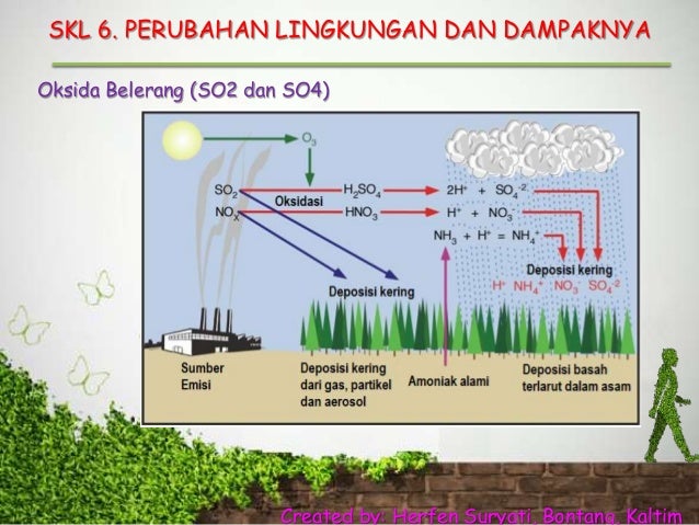 Skl 6 Perubahan Lingkungan Dan Dampaknya