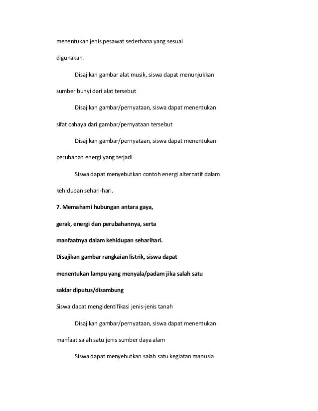 Skl kelas 6 Skl kelas 6