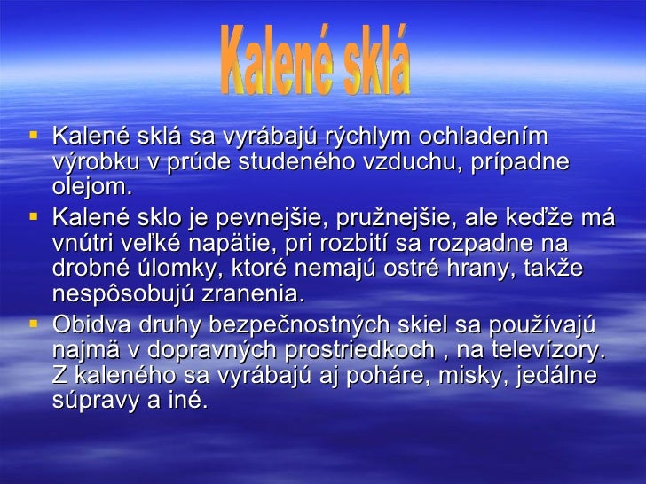 datovania lisované sklo