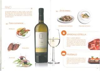 Maridaje con vinos de Jerez