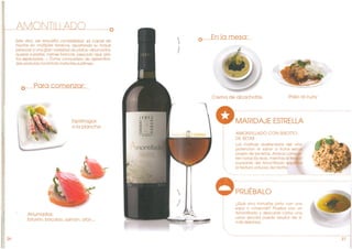 Maridaje con vinos de Jerez