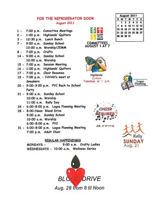 August 2011 Highlander