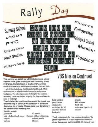 August 2011 Highlander