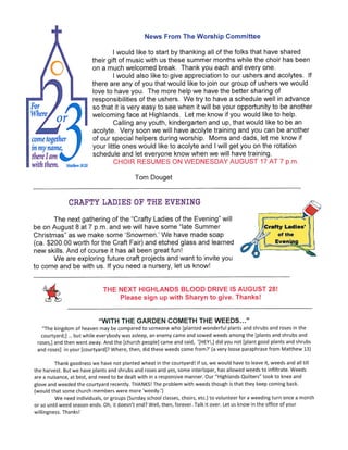 August 2011 Highlander