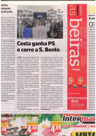 Costa ganha PS e corre a S. Bento