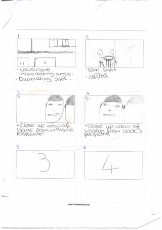 Story Board Page One 