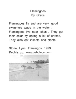 Animal Research Reports - Mrs. Lepp's Class