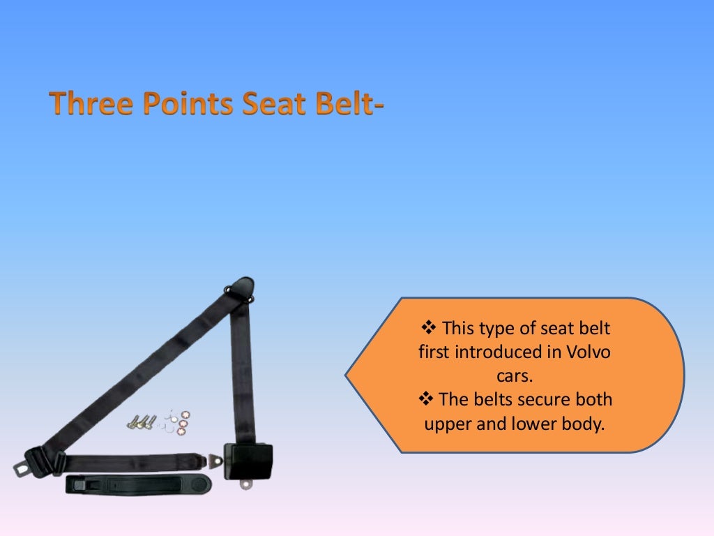 History Of Seat Belt & Its Usage