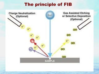 The principle of FIB

 