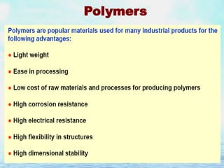 Polymers

 