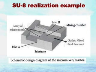 SU-8 realization example

 