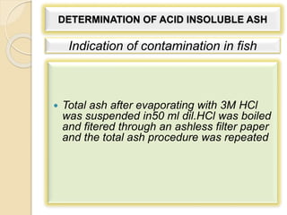 A COMPARATIVE STUDY OF WATER AND MINERAL CONTENT OF EDIBLE SHELL FISH ...