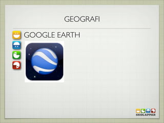 GEOGRAFI

GOOGLE EARTH
 