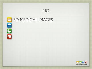 NO

3D MEDICAL IMAGES
 