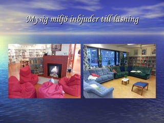 Mysig miljö inbjuder till läsning

 