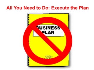 All You Need to Do: Execute the Plan  
