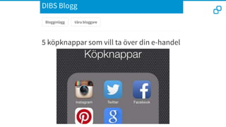 Trendspaning från En skön kväll med DIBS 2015