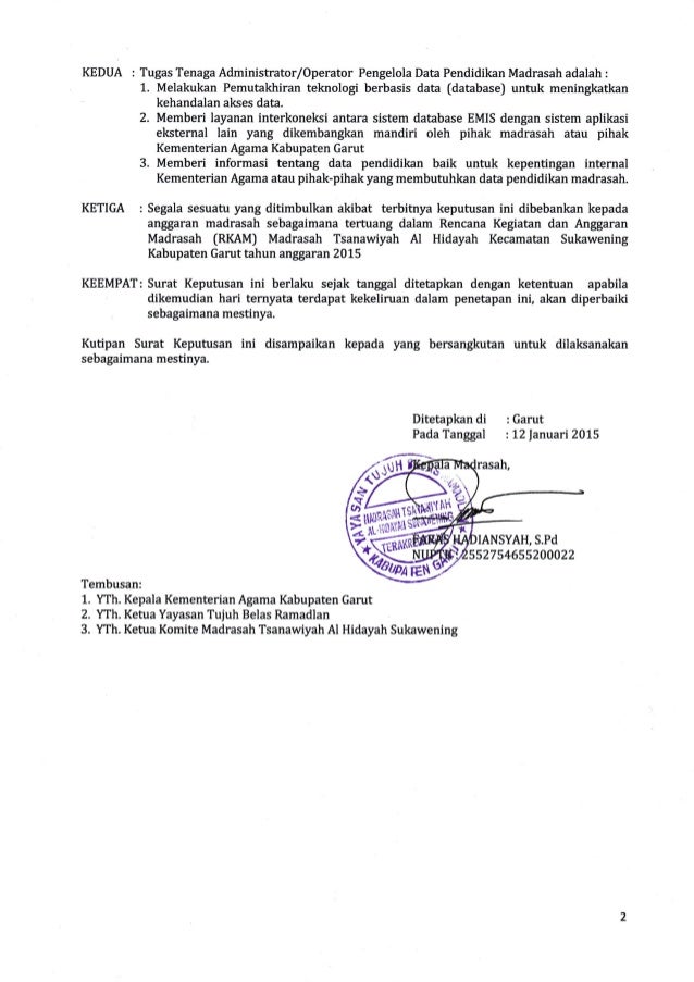 Sk Komite Madrasah - Dunia Sosial