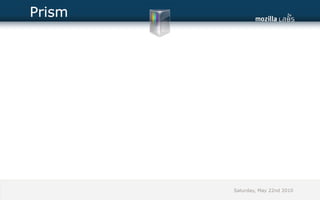 Prism




        Saturday, May 22nd 2010
 