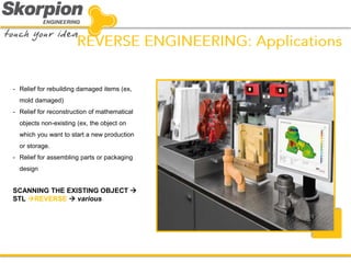 3D scanning and Reverse Engineering | PDF