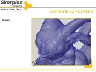 Dettaglio 
Scansione 3D - Esempio  