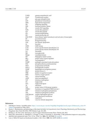 Faat Insect Multifunctional Roles of the Insect Fat Body in Metabolism, Immunity ...