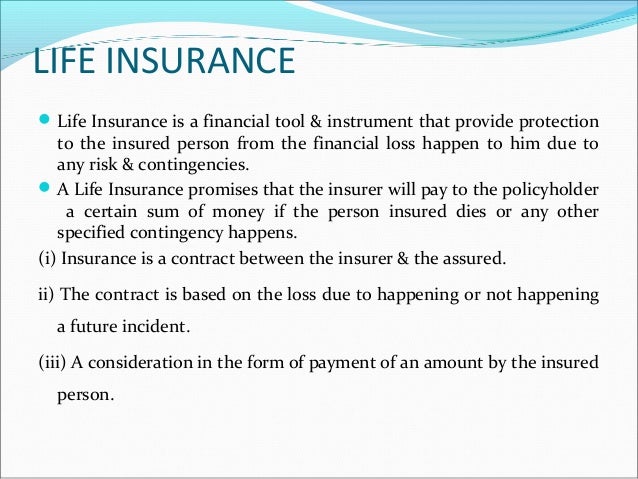 Why Life Insurance is Required
