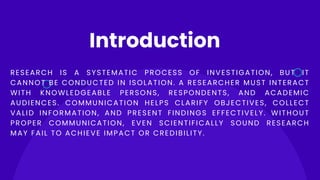 Effective Communication with Experts and Forms of Communication in ...